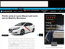 Tablet Screenshot of diariomotor.com